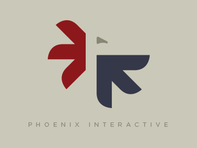 Phoenix Interactive [WIP] branding logo phoenix