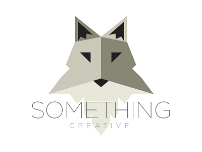 Something Creative icon logo random wolf