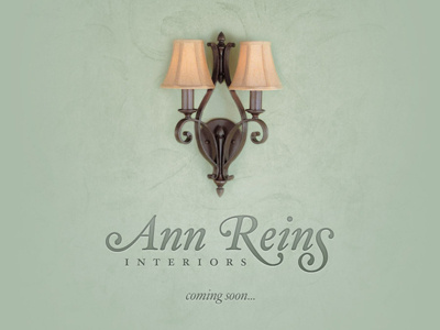 Coming Soon ann reins coming soon design splash website