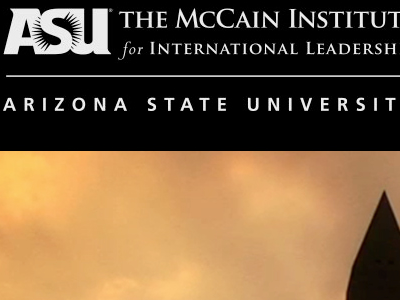 McCain Institute asu mccain microsite placeholder thinktank