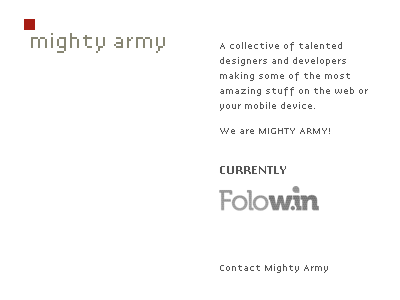 Mighty Army (1140px cssgrid)