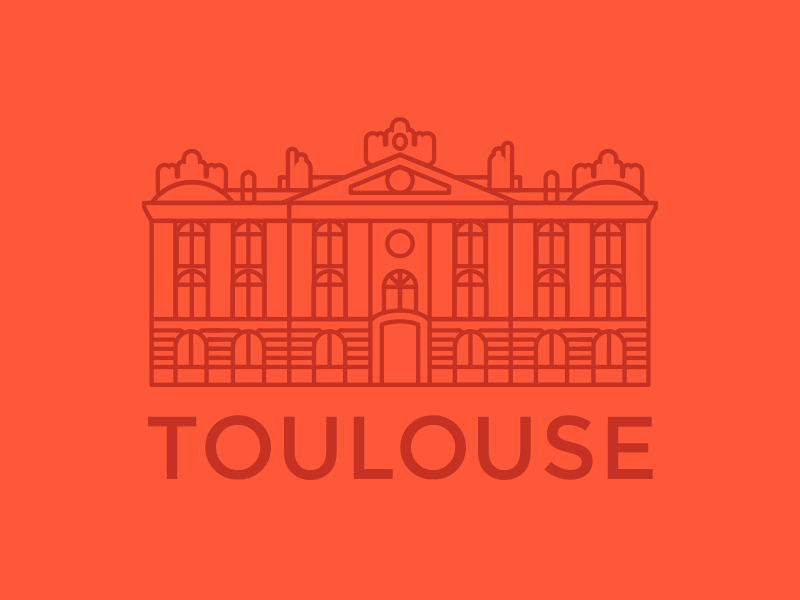 Toulouse by Sylvain Plantier | Dribbble | Dribbble