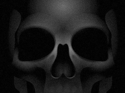 Série Noire : Skull illustration noise skull vector