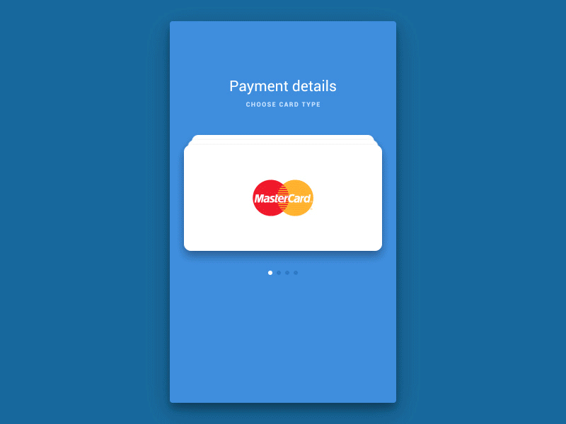 Day 4 - Credit Card Payment Rebound after effects buy card credit gif interface material my ux is shit order payment shop visa