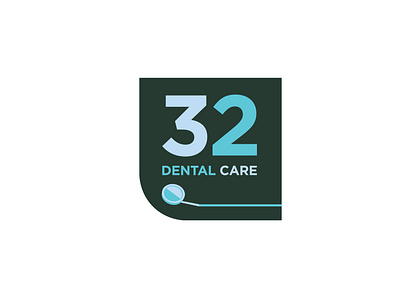 32 Dental Care Logo branding design illustration logo minimal vector