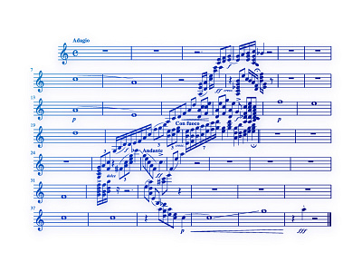 Horse music sheet