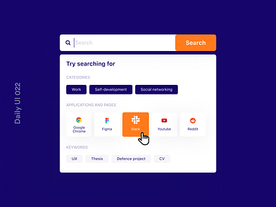 Daily UI 022 Search