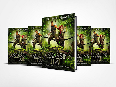 The Assassins Trail Book Cover Design