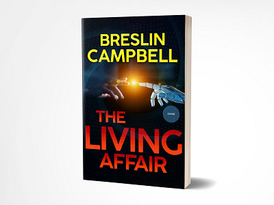 The Living Affair Book Cover 3d 3d art behance book cover book cover design books branding chrome design ebook cover ebook cover design illustration illustration art illustrations illustrator kindlecover kit vector web