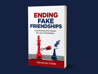 Ending Fake Friendship Cover 3d book cover book book cover book cover design books branding design ebay ebook ebook cover ebook cover design ebooks illustration kindle kindlecover vector web webdesign website