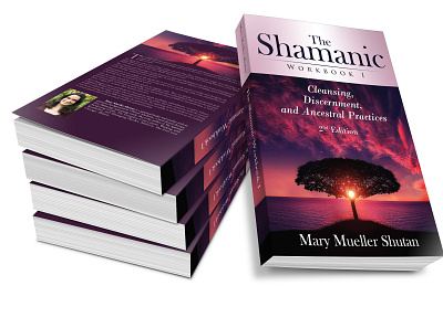 The Shamanic Book Design behance book book cover book cover design bookcase bookclub bookcover bookcovers booklet books branding design ebook cover ebook cover design illustration kindlecover top vector web website