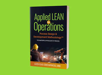 Applied Lean for Operations 3d book cover app book cover book cover design books branding creative design ebook cover ebook cover design icon illustration kindle kindlecover logo vector web website