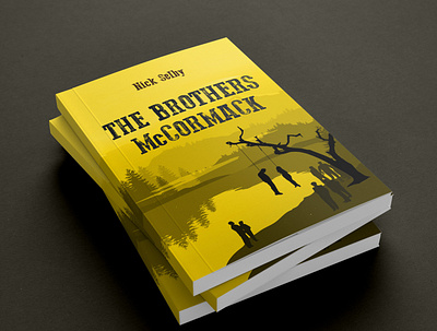 The Brothers Cover 3d book cover behance book book cover book cover design books branding design ebook cover ebook cover design fiverr illustration kindle kindlecover vector web