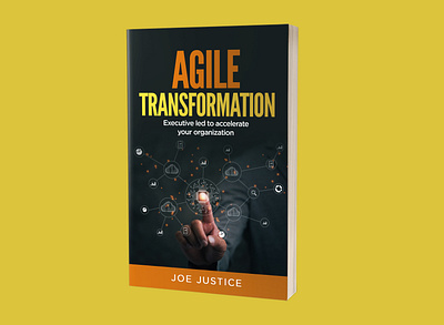 Agile Transformation Cover app behance book book cover book cover design books branding design ebay ebook ebook cover ebook cover design illustration kindlecover logotype vector web webdesign