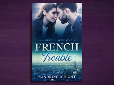 French Trouble book book cover book cover design books box branding design ebook ebook cover ebook cover design ebooks illustration kindle kindlecover logo vector web