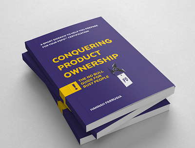 Conquering Product Ownership 3d book cover app artwork behance book cover book cover art books branding design ebook cover design icon illustration illustration art kindle kindlecover logo logotype vector web