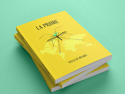 La Piqure 3d book cover adobe illustrator behance book book cover booklet books branding flickr illustration kindle kindlecover twitter typography ui ux vector web