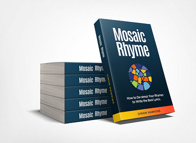 Mosaic Rhyme Cover 4 3D 3d book cover behance book book cover book cover design books branding design ebook cover fiverr illustration kindle kindlecover logo vector