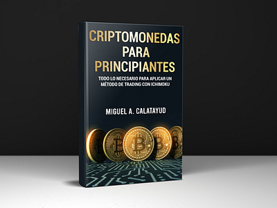 Criptomonedas para principlantes book cover design