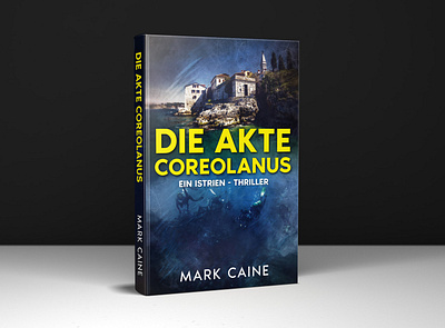 Die akte coreolanus book cover design 3d book cover book book cover book cover design booking books brand brand identity branding design ebook cover ebook cover design illustration kindlecover minimal mockup modern