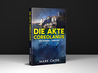 Die akte coreolanus book cover design