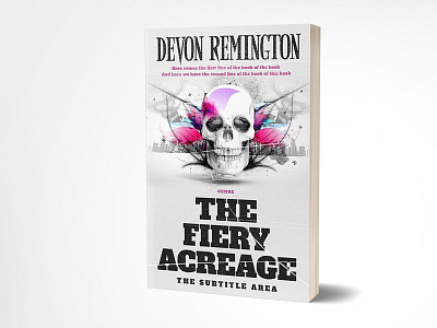 the fiery acreage 3d book cover book cover book cover design design ebook cover ebook cover design fiverr fiverrs illustration kindlecover