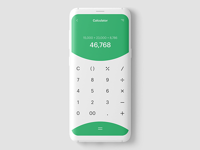 Calculator User Interface