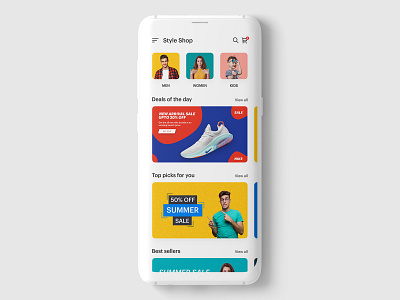 E-commerce App Design