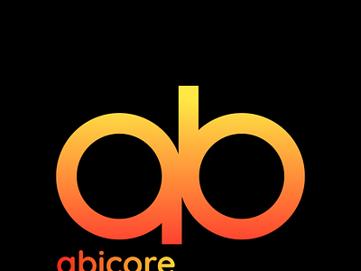 Abicore branding design logo