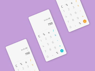 Daily UI 004 — Calculator