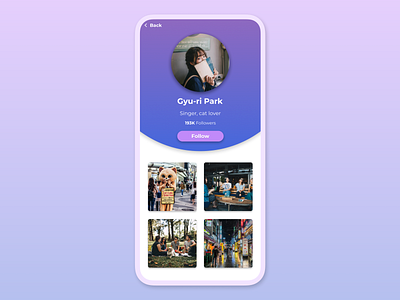 Daily UI 006 — User Profile