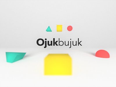 Ojuk bujuk 3d b3d blender geometric graphics illustration illustrator isometric stuff vector wallpaper