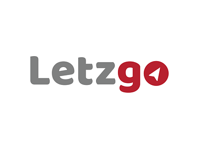 Letzgo logo app branding logo typography