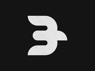 B / 3 + Bird Logo Design b logo bird logo brand identity branding design graphic design icon logo logo brand logo company logo design logo maker logo mark logo website mark modernlogo typography