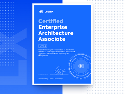 Certificate LX Academy EA Associate