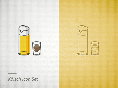 Kölsch Icon Set – Herrenjedeck