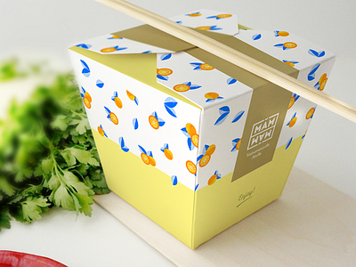 Măm Măm – Packaging box branding packaging pattern restaurant take away vietnamese