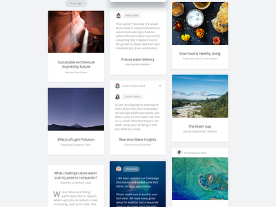 Activity Stream by Benjamin Hartung on Dribbble