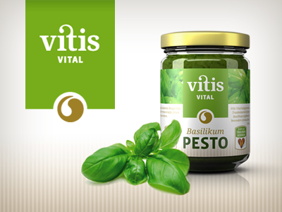 Vitis Vital corporate design logo packaging