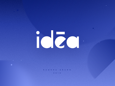idēa Branding branding event grain handdrawn idea idea management type typography