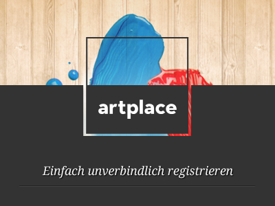 Artplace Sign Up art branding logo sign up