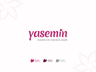 Yasemin - Logo branding creative istanbul logo typography vector