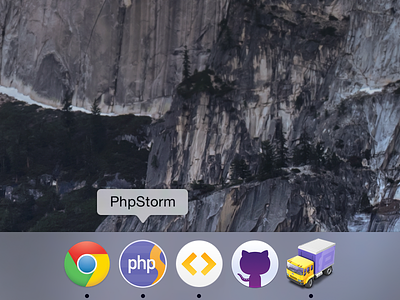 PhpStorm Yosemite Icon dock free icns icon os x phpstorm replacement yosemite
