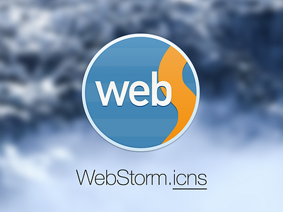 WebStorm Yosemite Icon dock free icns icon os x replacement web webstorm yosemite