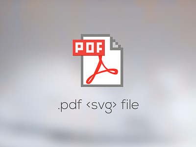 PDF Vector Icon free freebie icon old pdf svg vector