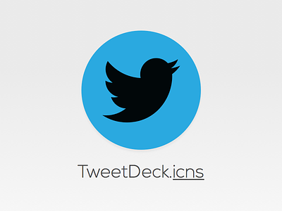 TweetDeck Icon dock el capitan free icns icon os x replacement twitter