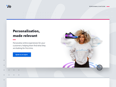 Personalisation web graphic branding customer customer experience design ecommerce graphic graphic design illustration personalisation retail typography user experience ux ux ui web website