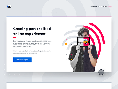 Personalised online experiences web graphic audience automotive branding camper van customer customer experience data design digital ecommerce graphic graphic design illustration personalisation profile retail shopping modes typography user experience website