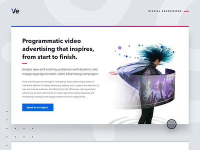 Video Advertising - web graphic audience branding customer experience dancing data digital advertising ecommerce graphic graphic design illustration immersive music personalisation profile programmatic user experience video video advertising visual experience web