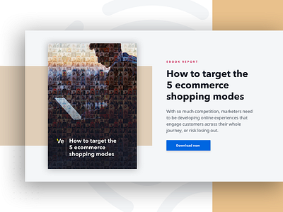 Ecommerce Shopping Modes eBook audience book cover branding cover art customer customer experience data ebook ecommerce graphic graphic design illustration mosaic online shopping personalisation profile relevancy shopping modes typography user experience